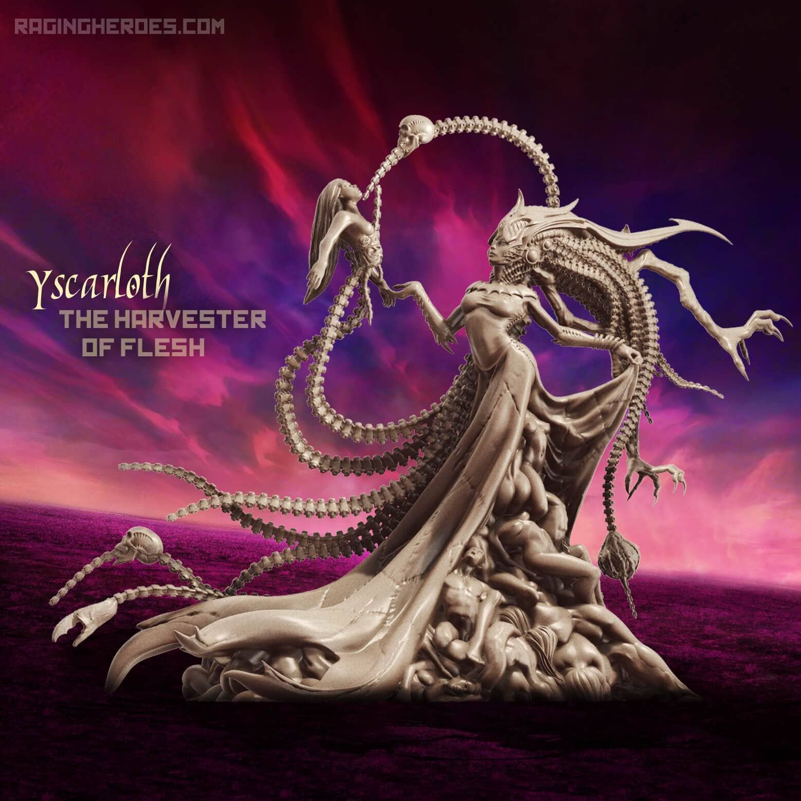 YScarloth, The Harvester of Flesh, versão de ficção científica (Le - SF)