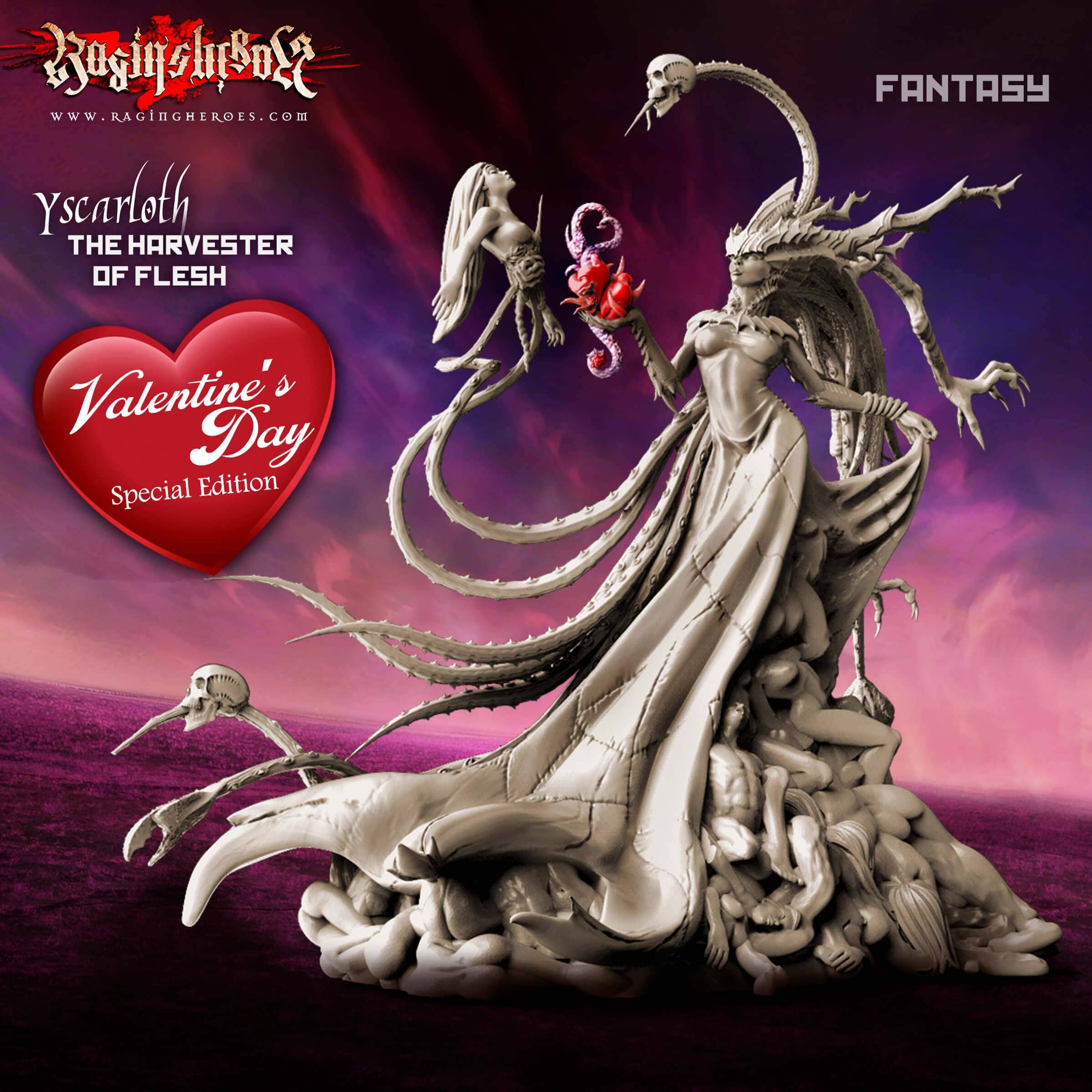 Yscarloth, The Harvester of Flesh, VALENTINE'S DAY Special Edition 