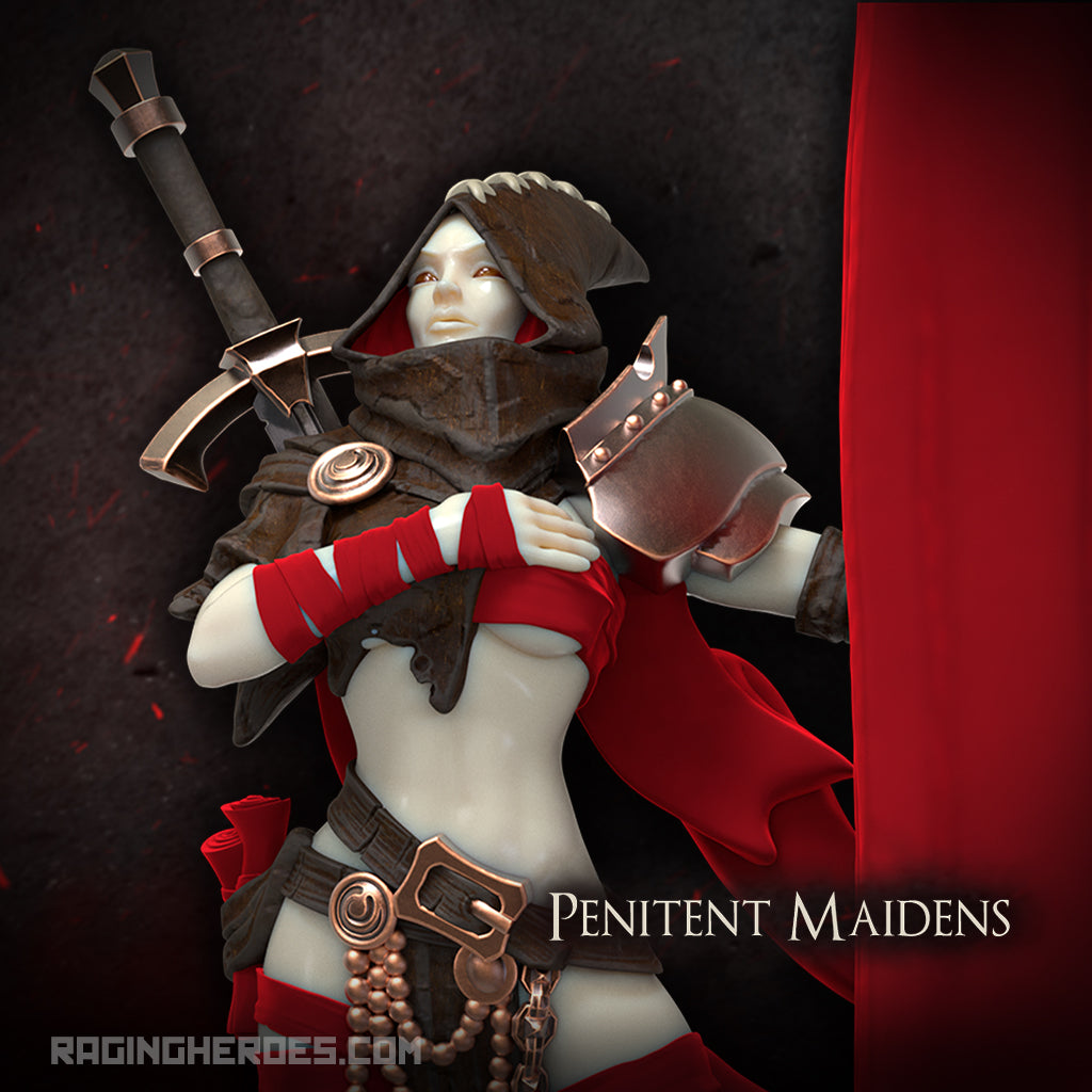 Blade Maidens-COMMAND-Raging Heroes-Sisters of Battle Squad Sororitas  Canoness